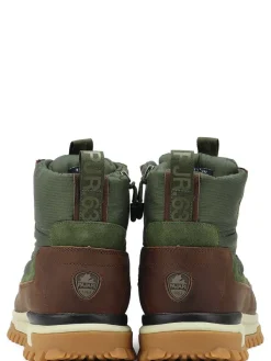 Pajar Sneaker Boots<Fero Men'S Sneaker Boot Dark Brown/Military