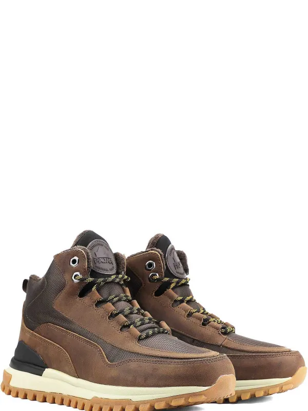 Pajar Sneaker Boots<Fireburst Men'S Sneaker Boot In Crazy Horse Dark Brown