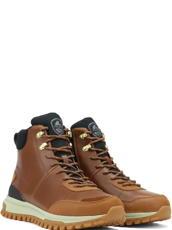 Pajar Winter Boots<Fortuo Men'S Sneaker Boot Cognac/Black