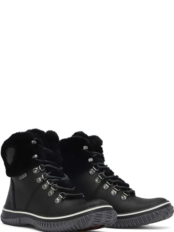Pajar Sneaker Boots<Galat Women'S Lace-Up Boot Black