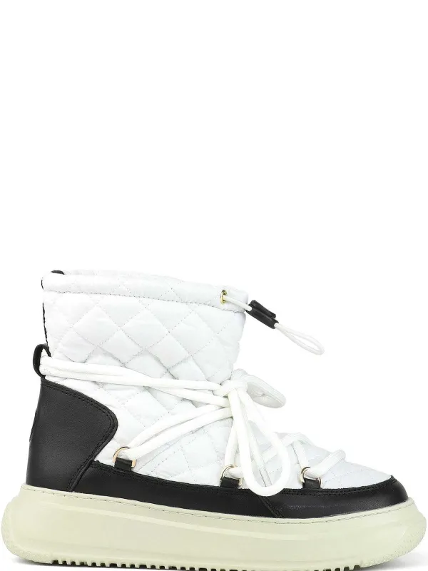 Pajar Fall/Winter<Gravita Women'S Winter Boot Bianco/Preto