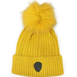 Pajar Hats And Headwear<Heidi Knitted Pompom Hat Mustard