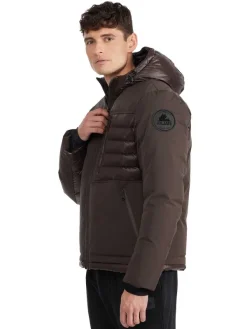 Pajar Lightweight<Hoku Men'S Mixed-Media Jacket Dark Oak