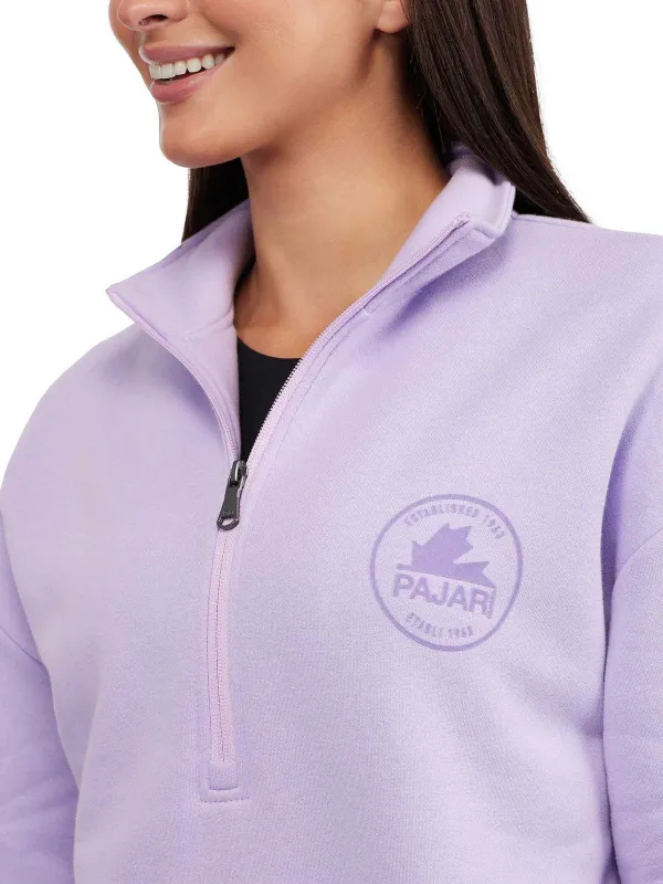 Pajar Tops<Huron Women'S Half-Zip Sweatshirt Purple