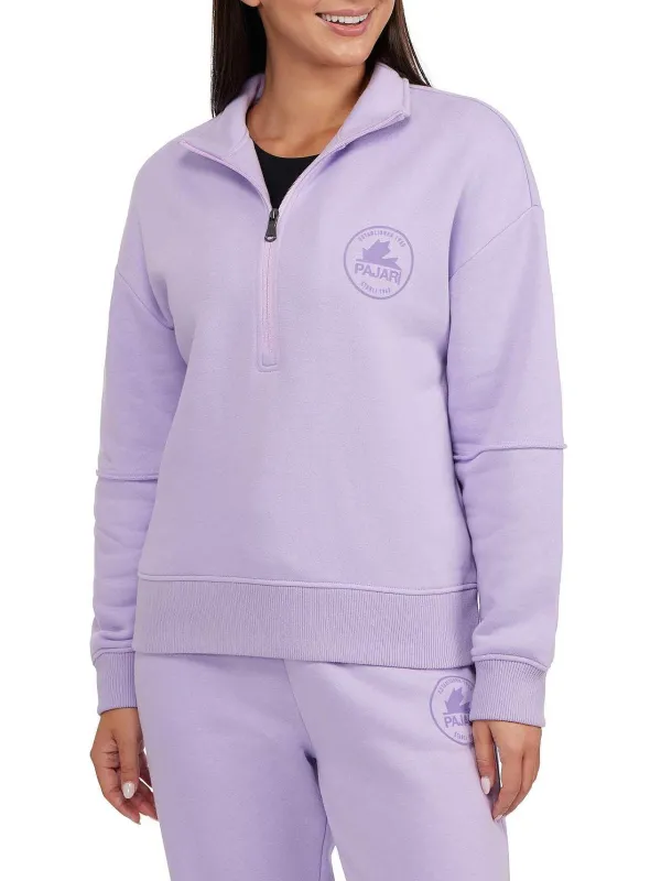 Pajar Tops<Huron Women'S Half-Zip Sweatshirt Purple
