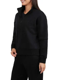 Pajar Tops<Huron Women'S Half-Zip Sweatshirt Black