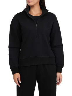 Pajar Tops<Huron Women'S Half-Zip Sweatshirt Black
