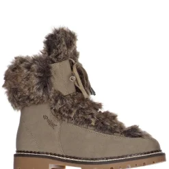 Pajar Oslo Collection<Imola-Eco Women'S Velvet Suede Boot Safari / White