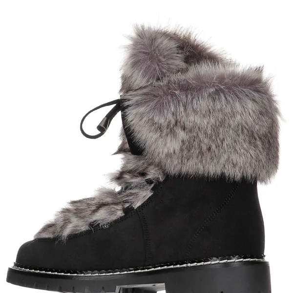 Pajar Winter Boots<Imola-Eco Women'S Velvet Suede Boot Black