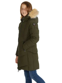 Pajar Jackets<January Girls' Puffer Jacket Military