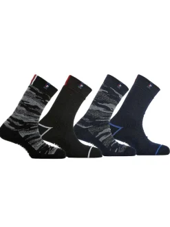 Pajar Ski<Jayk Men'S Full Cushion Thermal Socks 4-Pack Multi