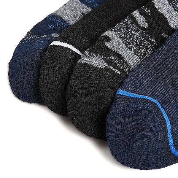 Pajar Socks<Jayk Men'S Full Cushion Thermal Socks 4-Pack Multi
