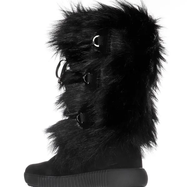 Pajar Oslo Collection<Julieta-Eco Women'S Suede And Faux Fur Boot Black