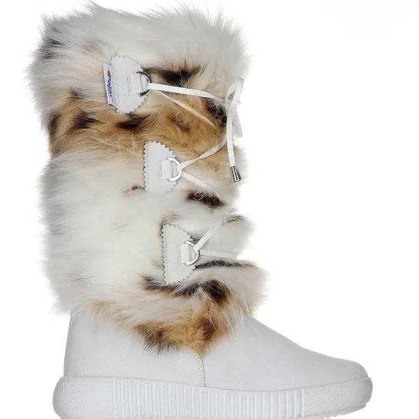 Pajar Oslo Collection<Julieta-Eco Women'S Suede And Faux Fur Boot White