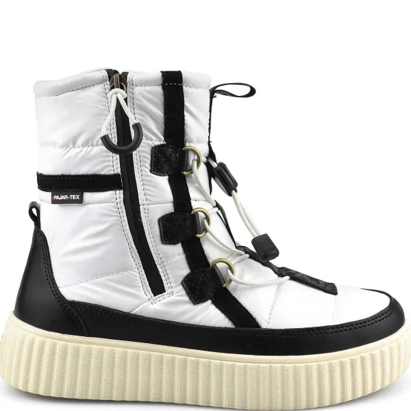 Pajar Sneaker Boots<Kayden Women'S Sneaker Boot White/Black