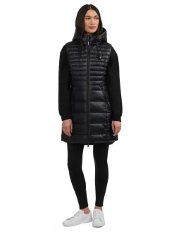 Pajar Lightweight<Keiko Women'S Mid-Length Puffer Vest Black