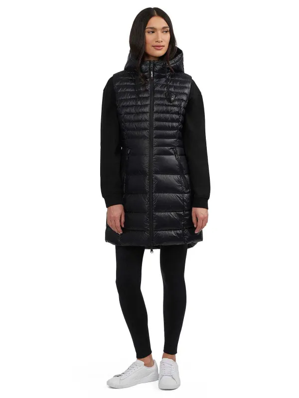 Pajar Lightweight<Keiko Women'S Mid-Length Puffer Vest Black