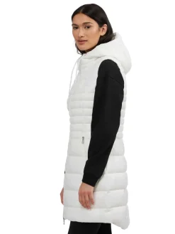 Pajar Lightweight<Keiko Women'S Mid-Length Puffer Vest White