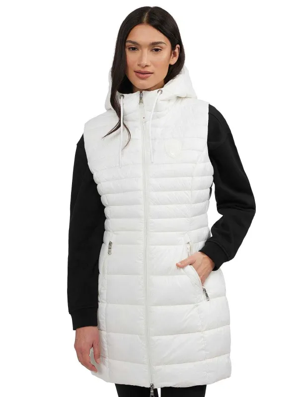 Pajar Lightweight<Keiko Women'S Mid-Length Puffer Vest White