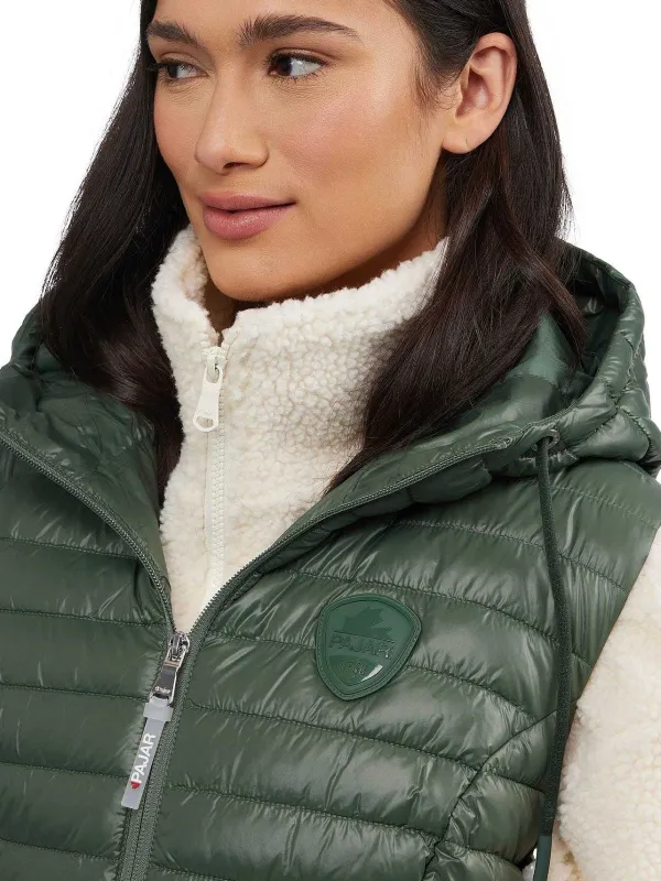 Pajar Lightweight<Keiko Women'S Mid-Length Puffer Vest Olive