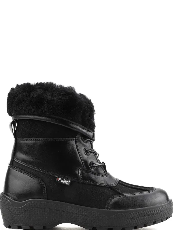 Pajar Winter Boots<Kelly P Women'S Heritage Boot W/ Ice Grippers Black