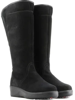 Pajar Winter Boots<Lisa A Suede Women'S Heritage Boot W/ Ice Grippers Black