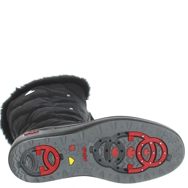 Pajar Ice Gripper<Louisa Women'S Boot W/ Ice Grippers Black