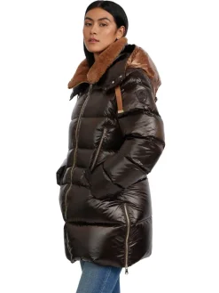 Pajar Fall/Winter<Lyra Women'S Quilted Puffer Jacket Dark Oak
