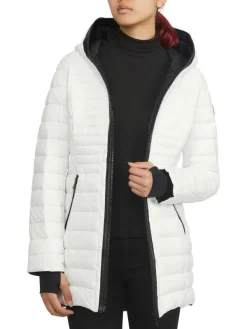 Pajar Puffers<Lyvien Women'S Lightweight Packable Puffer White