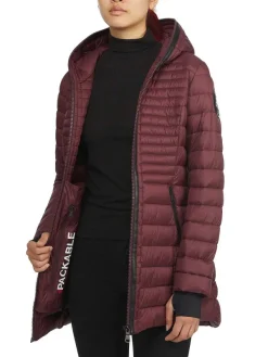 Pajar Lightweight<Lyvien Women'S Lightweight Packable Puffer Ox Blood