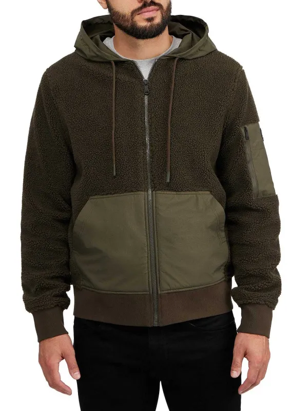 Pajar Tops<Macalpine Men'S Zip-Up Hoodie Military