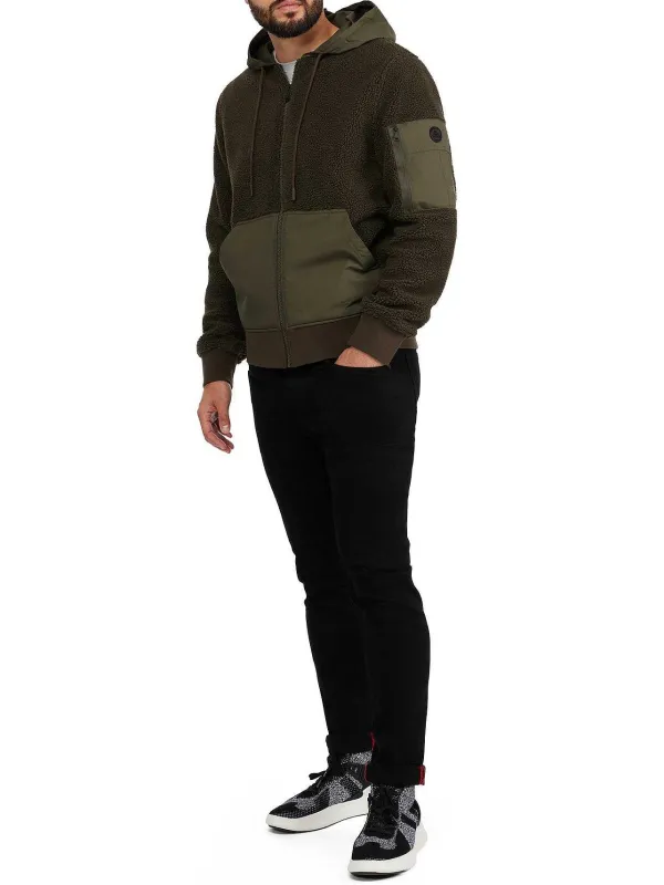 Pajar Tops<Macalpine Men'S Zip-Up Hoodie Military