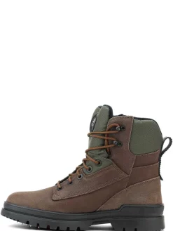 Pajar Fall/Winter<Maddox Men'S Casual Boot W/ Ice Grippers Dark Brown/Military
