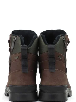 Pajar Ice Gripper<Maddox Men'S Casual Boot W/ Ice Grippers Dark Brown/Military