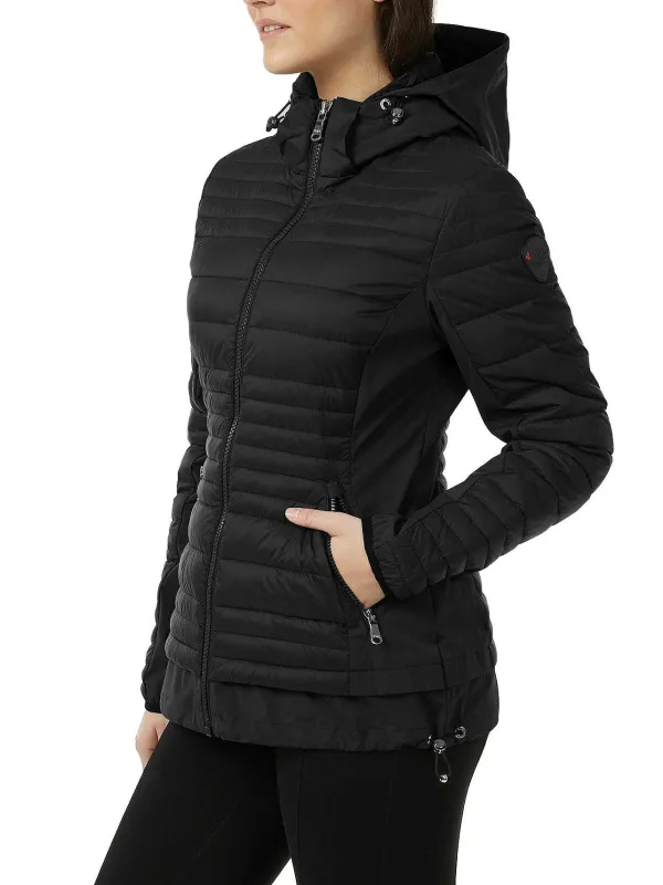 Pajar Puffers<Makani Women'S Lightweight Puffer Black