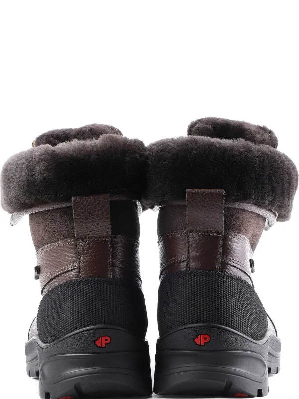 Pajar Winter Boots<Malcolm Men'S Heritage Boot W/ Ice Grippers Dark Brown