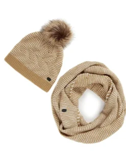 Pajar Scarves<Martha Women'S Hat & Scarf Set Caramel