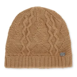 Pajar Fall/Winter<Mary Light Gauge Cable Knit Hat Caramel