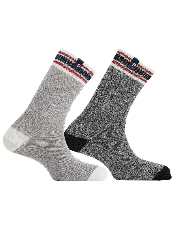 Pajar Socks<Men'S Crew Boot Socks 2-Pack Multi