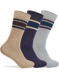 Pajar Socks<Men'S Crew Heavy Weight Socks 3-Pack Multi