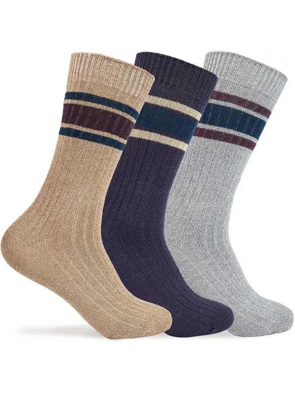 Pajar Socks<Men'S Crew Heavy Weight Socks 3-Pack Multi