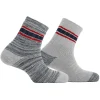 Pajar Socks<Men'S Mid-Crew Socks 2-Pack Black