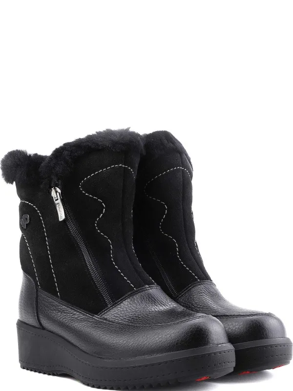 Pajar Heritage Canada Collection<Mia A Women'S Heritage Boot W/ Ice Grippers Black