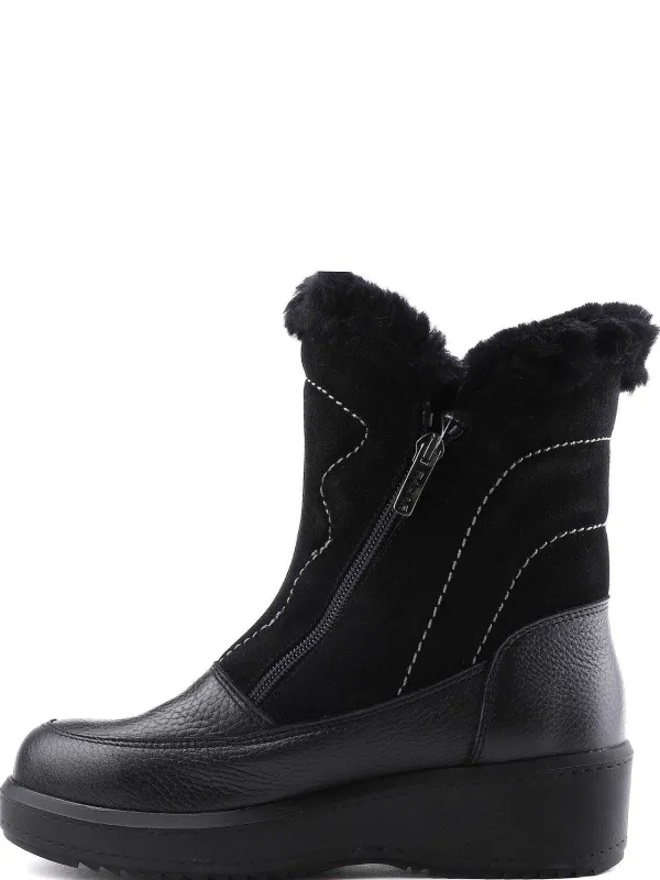 Pajar Ice Gripper<Mia A Women'S Heritage Boot W/ Ice Grippers Black