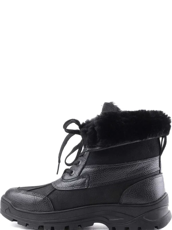 Pajar Ice Gripper<Mike Men'S Heritage Boot W/ Ice Grippers Black