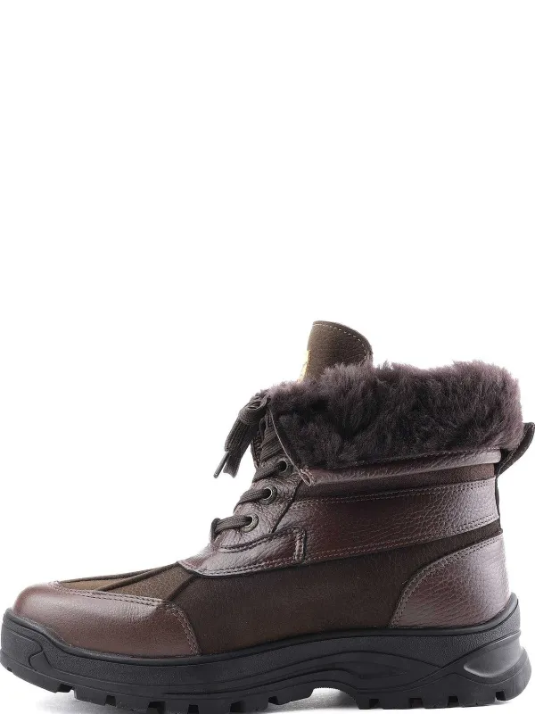 Pajar Ice Gripper<Mike Men'S Heritage Boot W/ Ice Grippers Dark Brown
