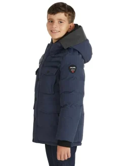 Pajar Jackets<Mikkel Boys' Mixed-Media Parka Navy