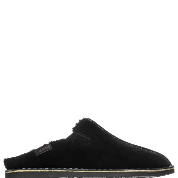 Pajar Slippers<Muller Men'S Suede Slipper Black