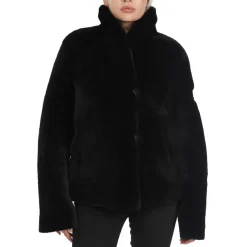 Pajar Premium Shearling<Nathalie Women'S Reversible Shearling Jacket Black/Black