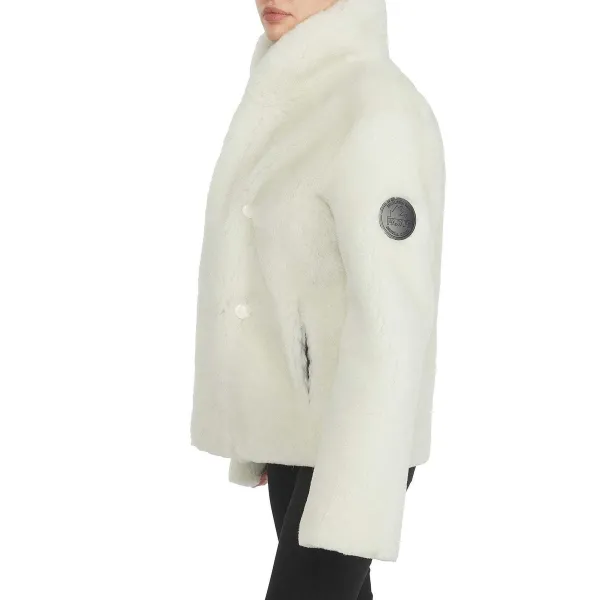 Pajar Premium Shearling<Nathalie Women'S Reversible Shearling Jacket Black/White